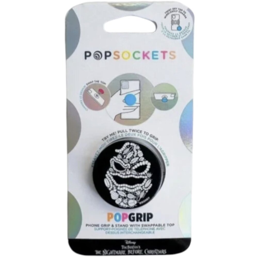 Popgrip Pop Socket Glow In The Dark The Nightmare Before Christmas Oogie Dogie